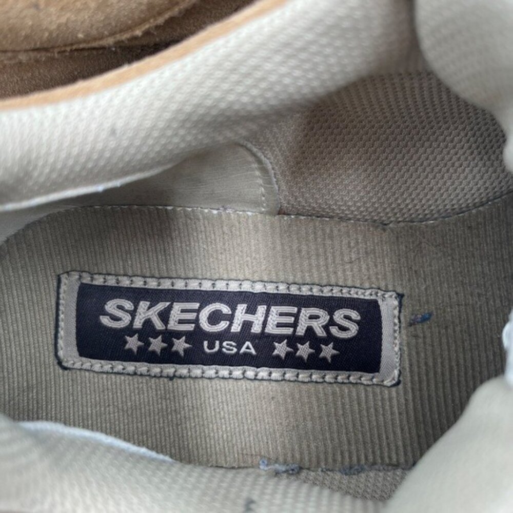 Skechers Vintage Y2K 90s Chunky Platform Suede Leather Retro Oxford Shoes SZ 8.5 - Picture 7 of 9